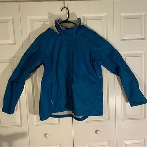 REI CO-OP Teal raincoat women’s 2X